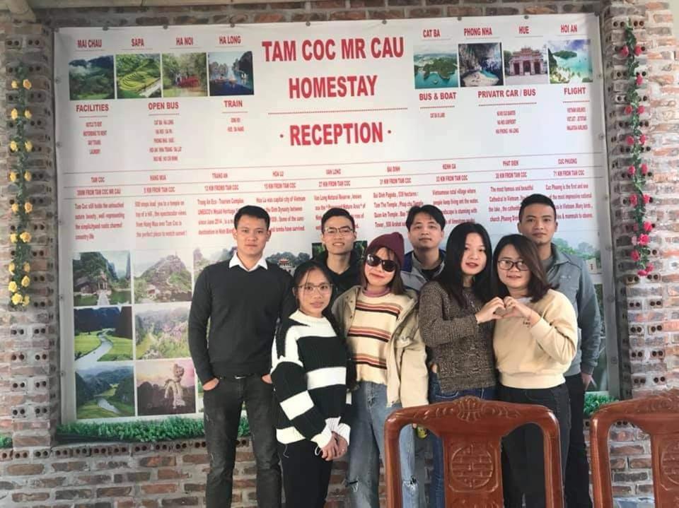 Tamcoc Mr. Cau Homestay Ninh Binh Eksteriør bilde